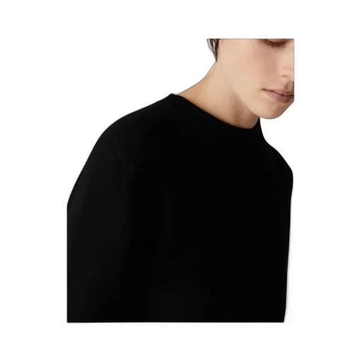 Asymmetric-Hem Cashmere Top