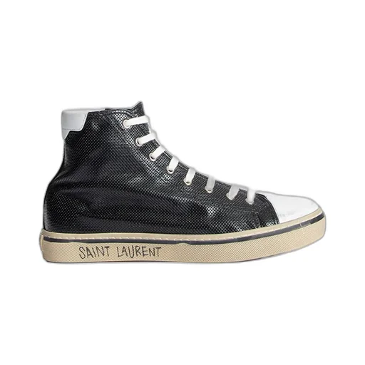Saint Laurent Malibu Lace-Up Sneakers