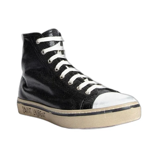 Saint Laurent Malibu Lace-Up Sneakers