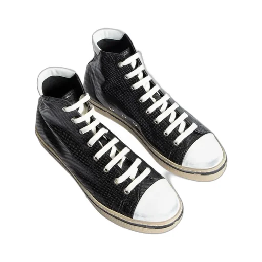 Saint Laurent Malibu Lace-Up Sneakers