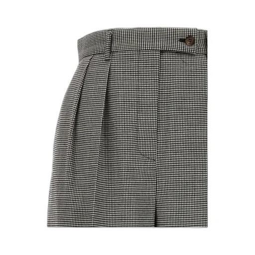 Rochas Houndstooth Patterned Pants
