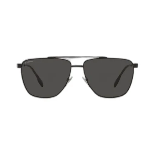 Contrast-Color Logo Sunglasses