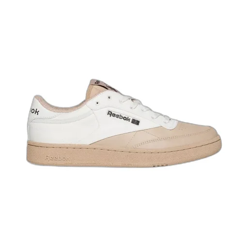 Logo-Patch Leather Sneakers