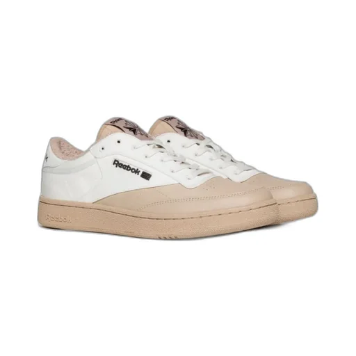 Logo-Patch Leather Sneakers