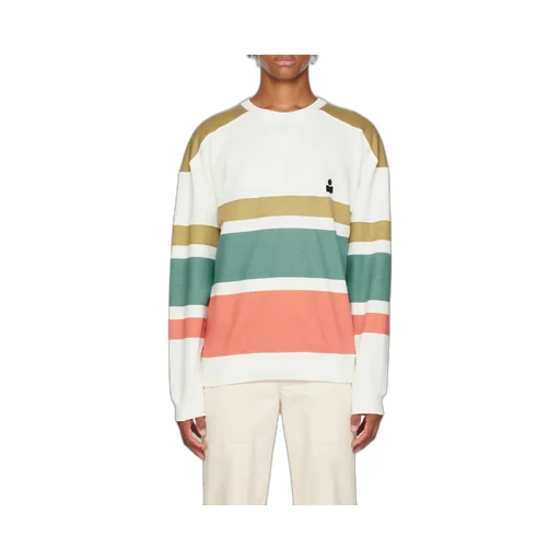 Meyoan Striped Logo Sweatshirt