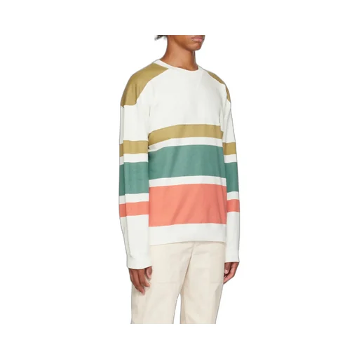 Meyoan Striped Logo Sweatshirt