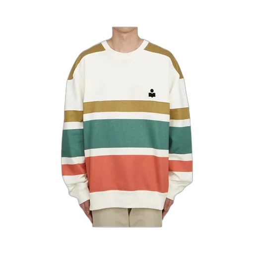 Meyoan Striped Logo Sweatshirt