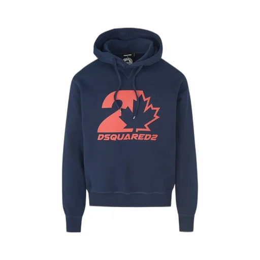 Dsquared2 Logo-Printed Drawstring Hoodie