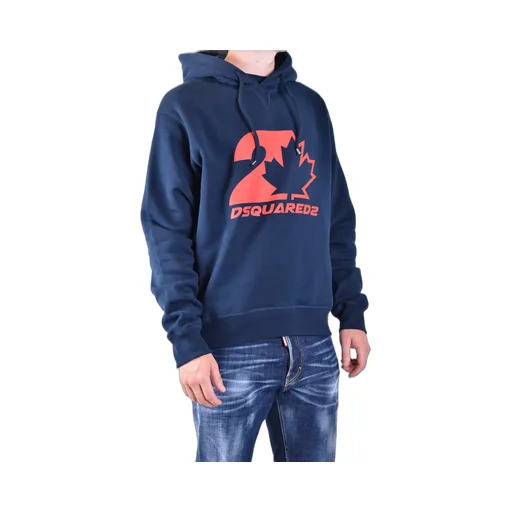 Dsquared2 Logo-Printed Drawstring Hoodie