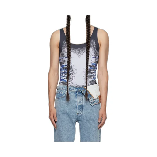 Whisker-Print Top