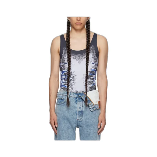 Whisker-Print Top