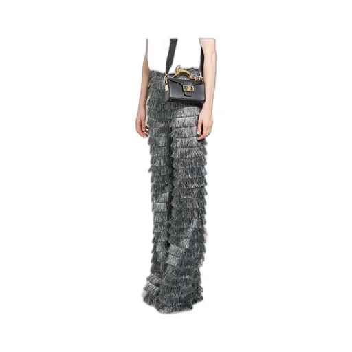 Pencil Cat Leather Tote Bag