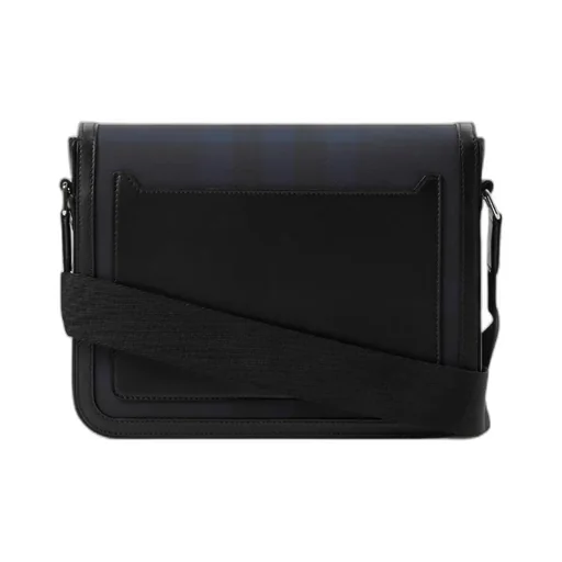 Alfred Check-Print Messenger Bag