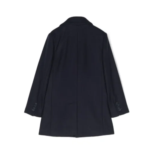 Fay Kids Layered Straight Hem Coat