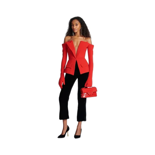 Off-The-Shoulder Peplum Top