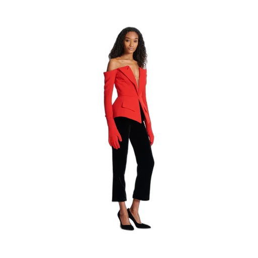 Off-The-Shoulder Peplum Top