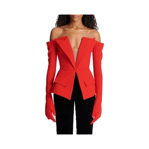 Off-The-Shoulder Peplum Top