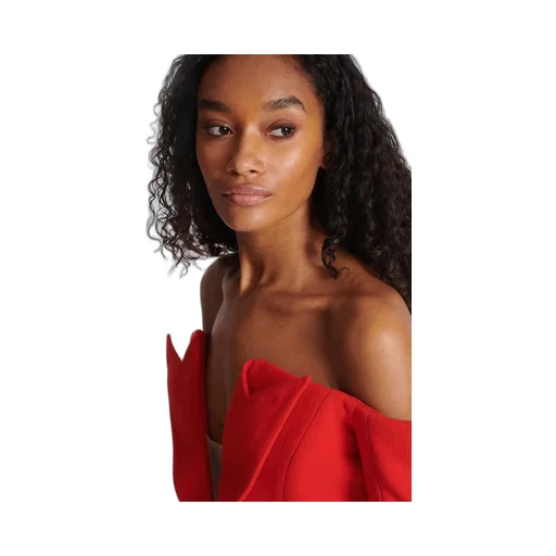 Off-The-Shoulder Peplum Top