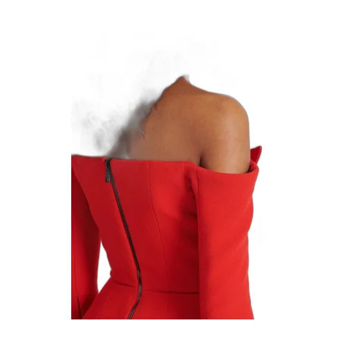 Off-The-Shoulder Peplum Top