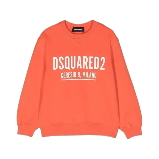 Logo Printed Round Neck Sweater