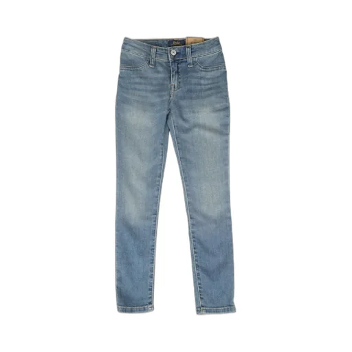 Ralph Lauren Kids Logo Patch Straight Leg Jeans