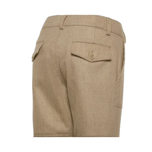Belt-Loop Casual Pants