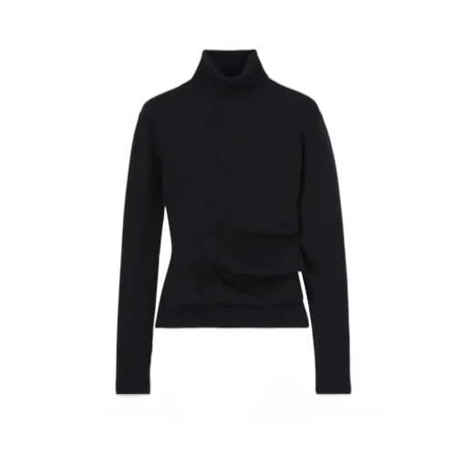 Long-Sleeved Turtleneck Sweater