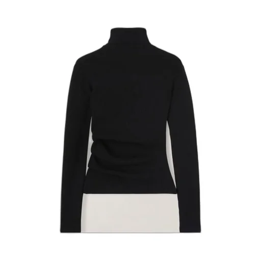 Long-Sleeved Turtleneck Sweater