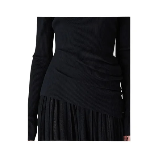 Long-Sleeved Turtleneck Sweater