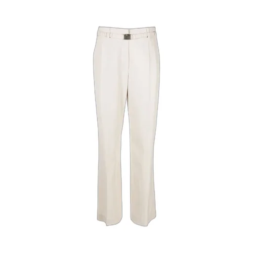 Belted High-Waisted Trousers