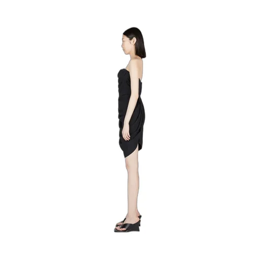 Vivienne Westwood Gathered-Detailed Strapless Mini Dress