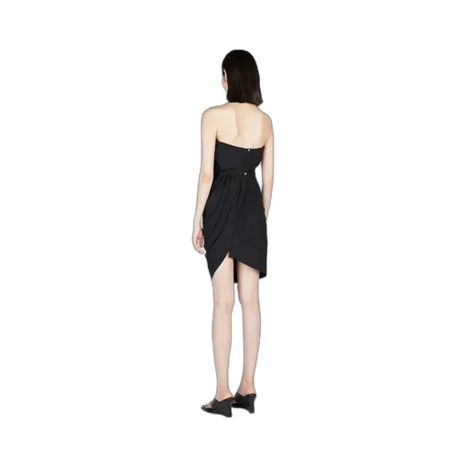 Vivienne Westwood Gathered-Detailed Strapless Mini Dress