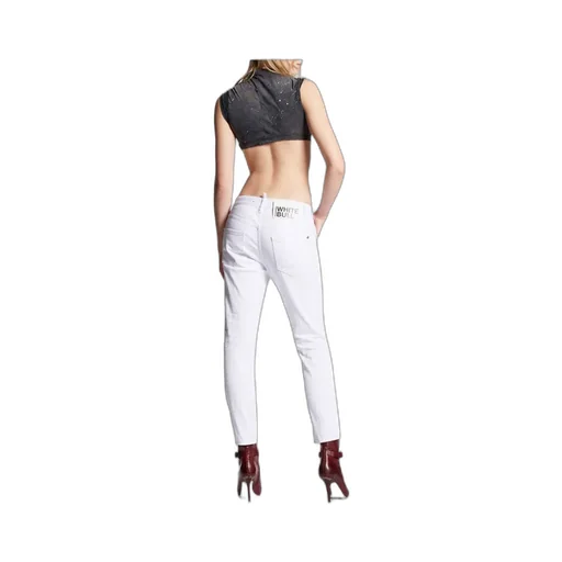 Straight-Leg Cropped Jeans