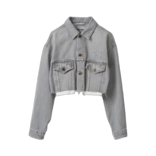 Denim Blouson Jacket