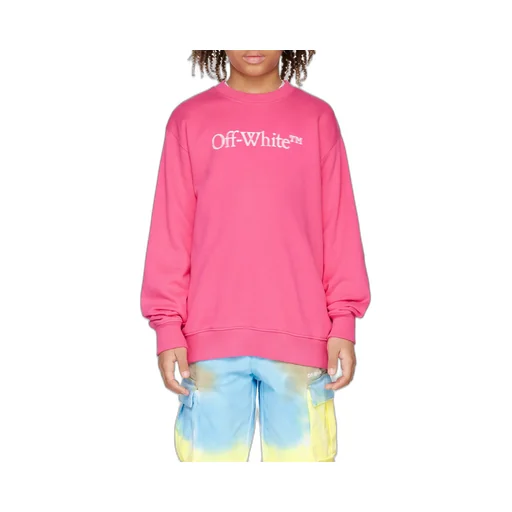 Off-White Kids Logo Printed Crewneck Sweatshirt
