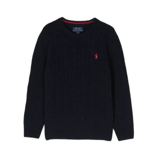 Ralph Lauren Kids Polo Pony Embroidered Crewneck Jumper