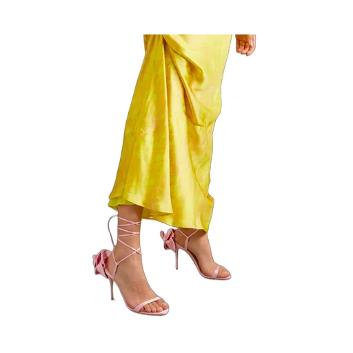 Strap-Up High-Heeled Sandals