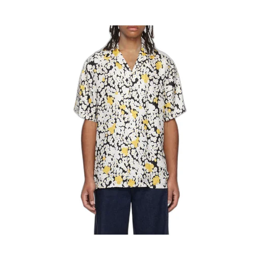 Lanvin Straight Hem Printed Shirt