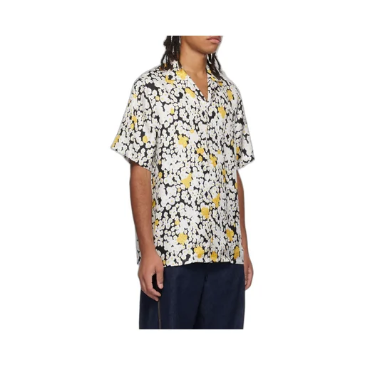 Lanvin Straight Hem Printed Shirt