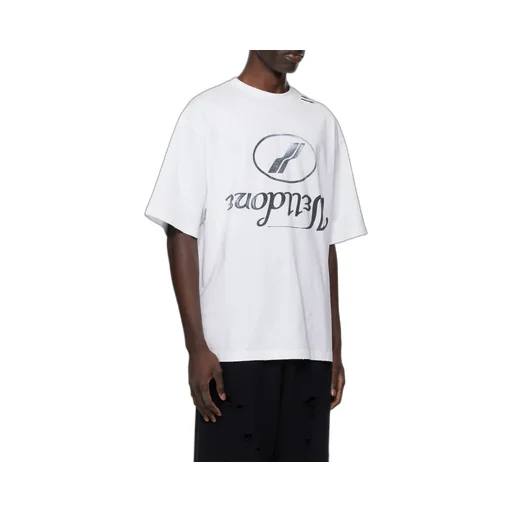 We11Done Logo-Printed Round Neck T-Shirt