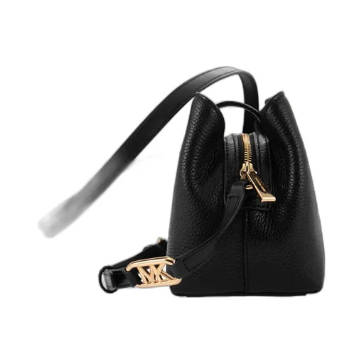 Logo-Print Leather Shoulder Bag