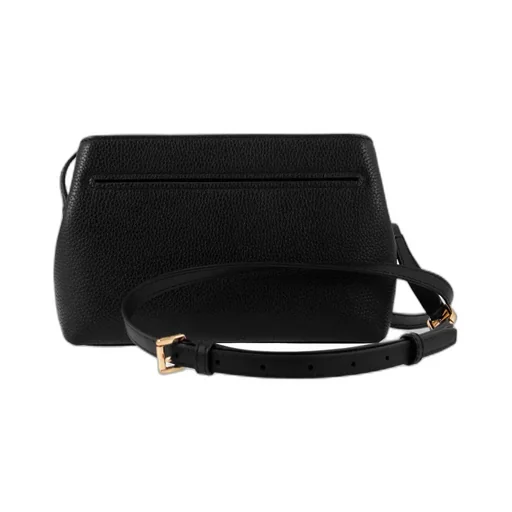Logo-Print Leather Shoulder Bag