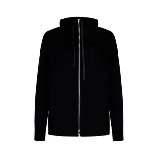 Jil Sander Zipped Hooded Jacket