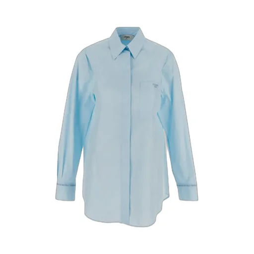 Logo-Embroidered Cotton Shirt