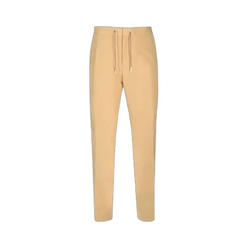 Straight-Leg Cotton Trousers