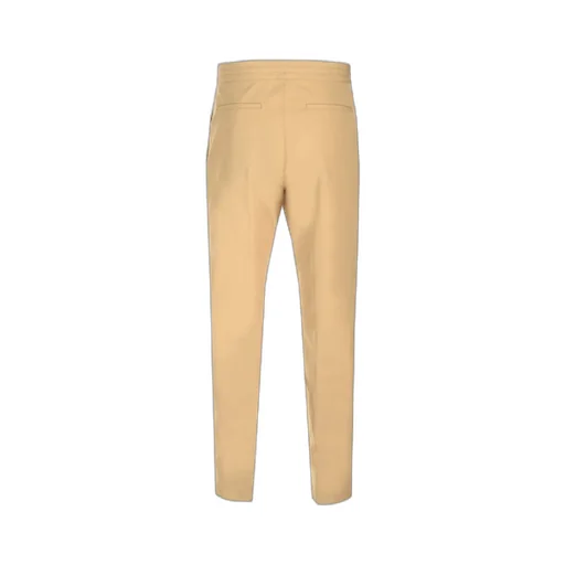 Straight-Leg Cotton Trousers