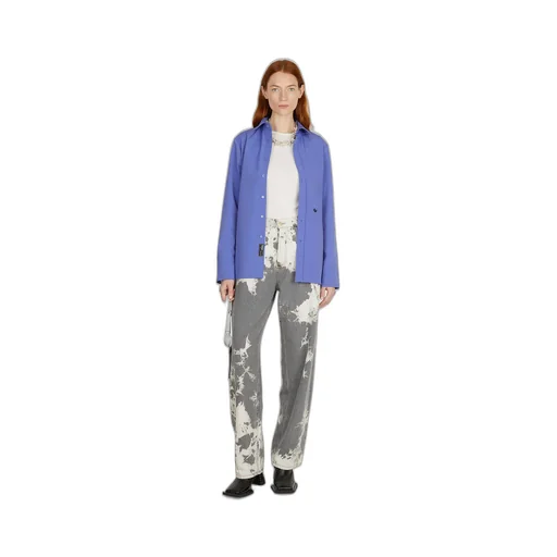Lapel Long-Sleeved Shirt
