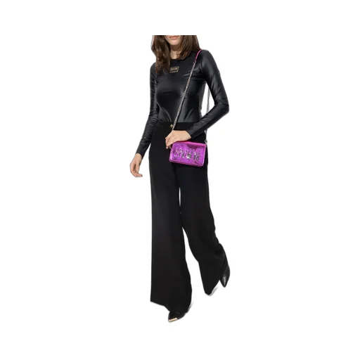 Logo-Detail Wide Leg Trousers