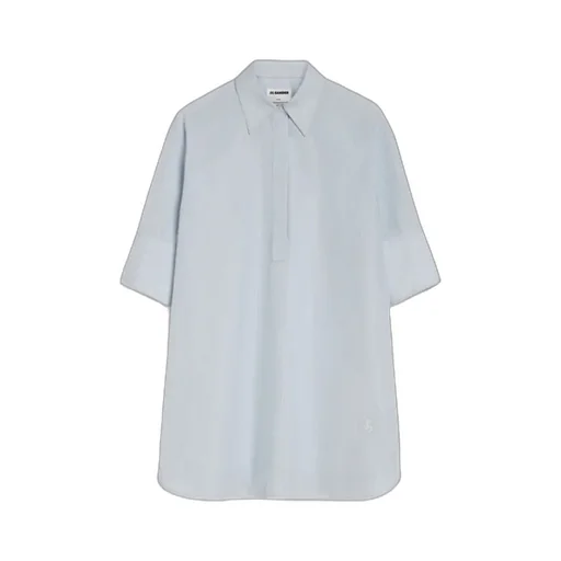 Jil Sander Half Sleeved Relaxed Fit Shirt