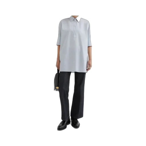 Jil Sander Half Sleeved Relaxed Fit Shirt